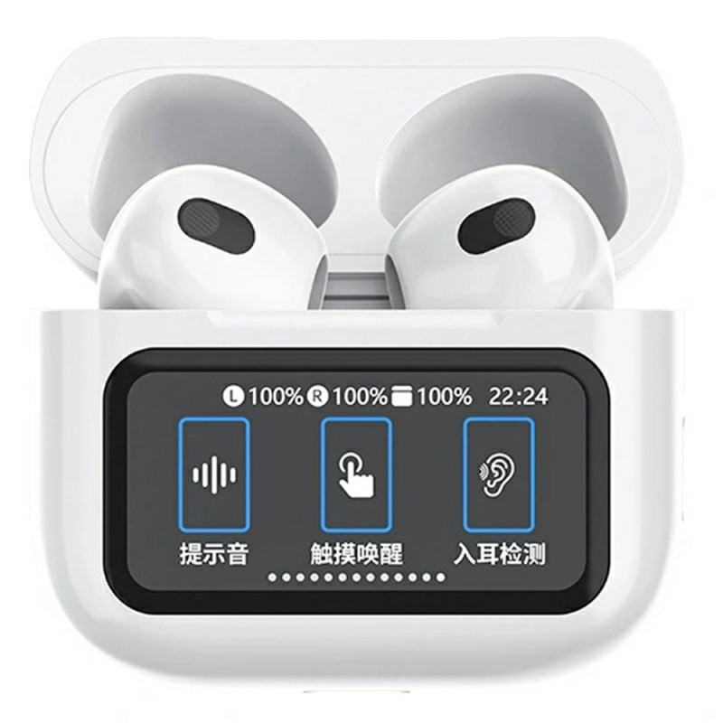 WIWU Dual Channel Bluetooth-hovedtelefoner In-Ear-detektion med berøringsstyring