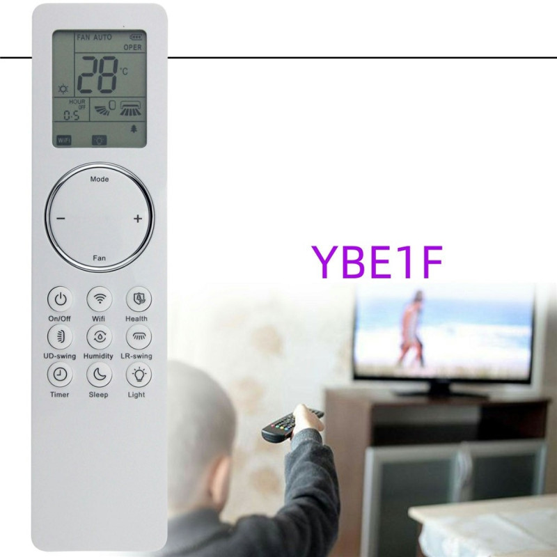 Replacement Remote Control YBE1F for GREE TOSOT Air Conditioner AC