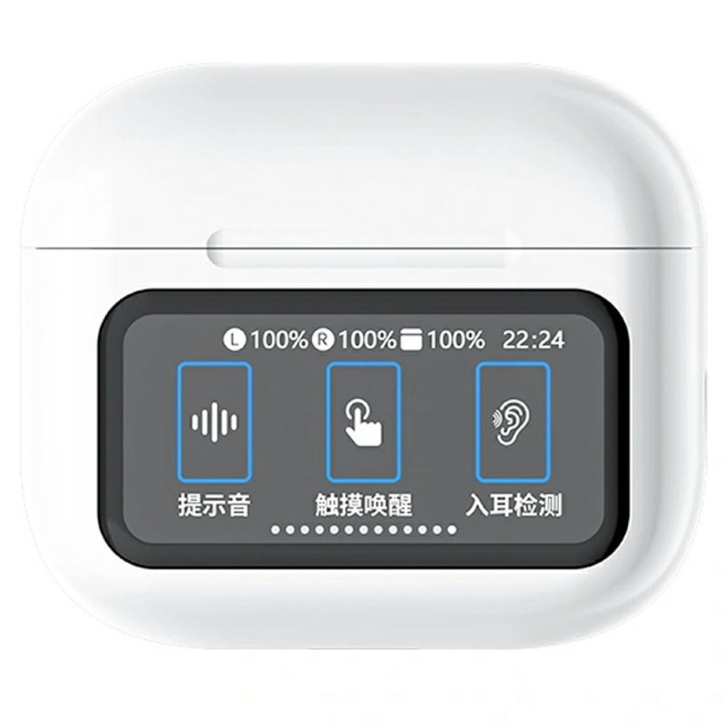 WIWU Dual Channel Bluetooth Headphones In-Ear Detection Touch Control Headphones