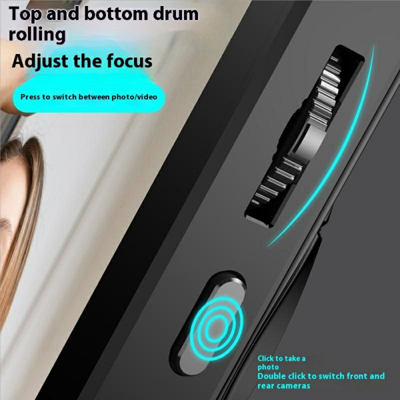 Smartphone Selfie Screen Mirroring Magnetic Rear Screen Live Streaming Monitor