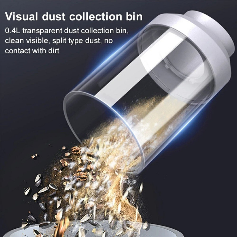 Brushless Vacuum Cleaner for Cars 200W High Performance Multifunctional Cordless