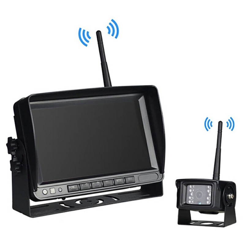 7" digital wireless HD screen DVR Recording Real-time Monitoring RV truck etc.