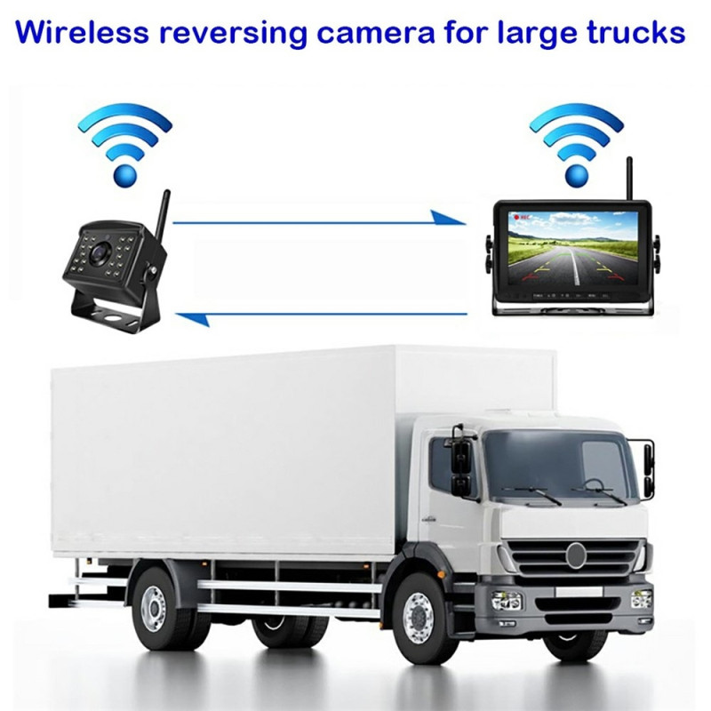 7" digital wireless HD screen DVR Recording Real-time Monitoring RV truck etc.