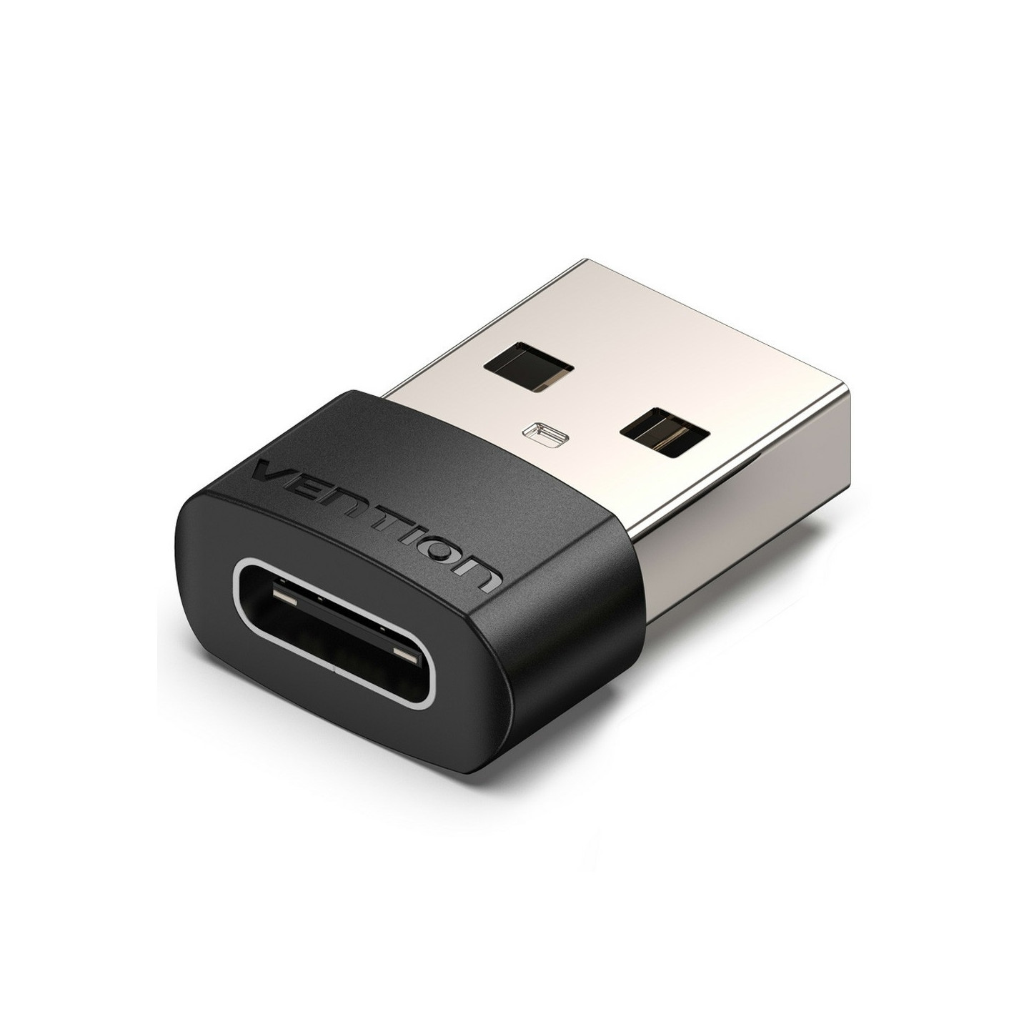 USB 2.0 A uros - USB C naaras -sovitin 480 Mbps tiedonsiirtoon OTG-muunnin