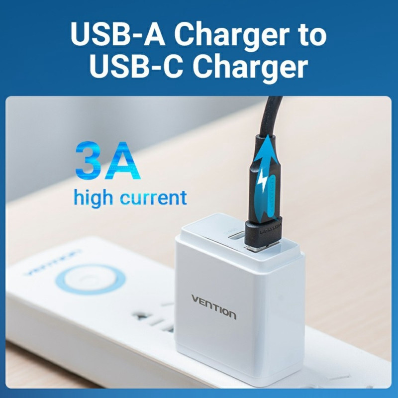 USB 2.0 A Male to USB C Female Adapter 480Mbps Data Transfer OTG Converter
