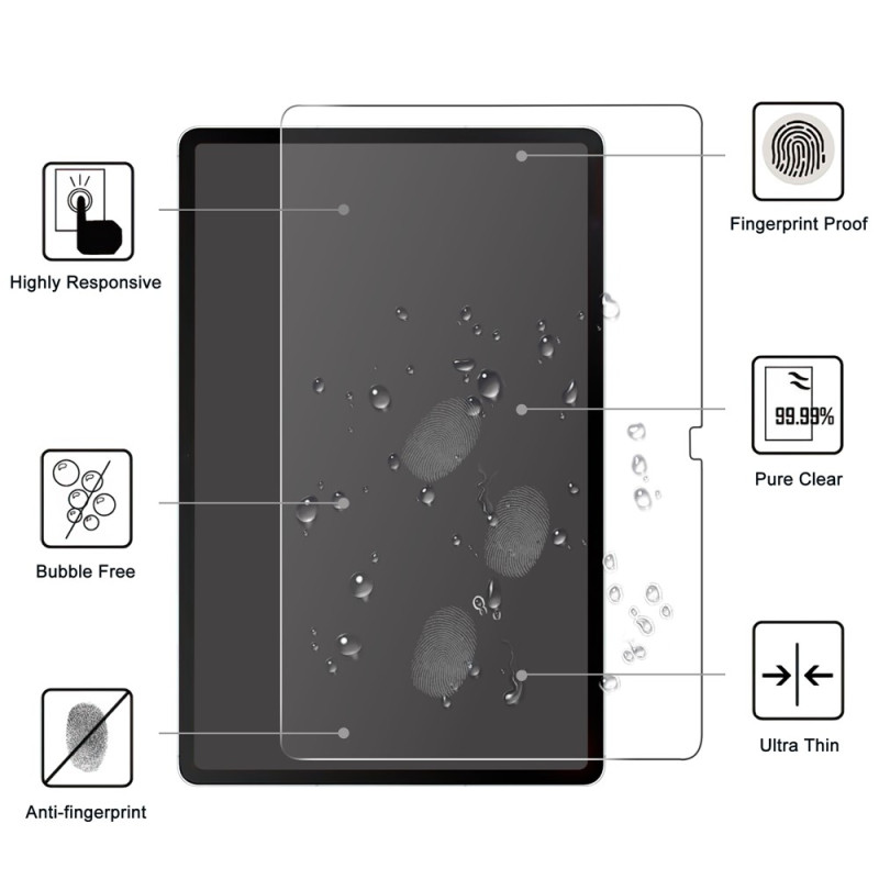 Samsung Galaxy Tab S10 FE+ Tempered Glass Screen Protector