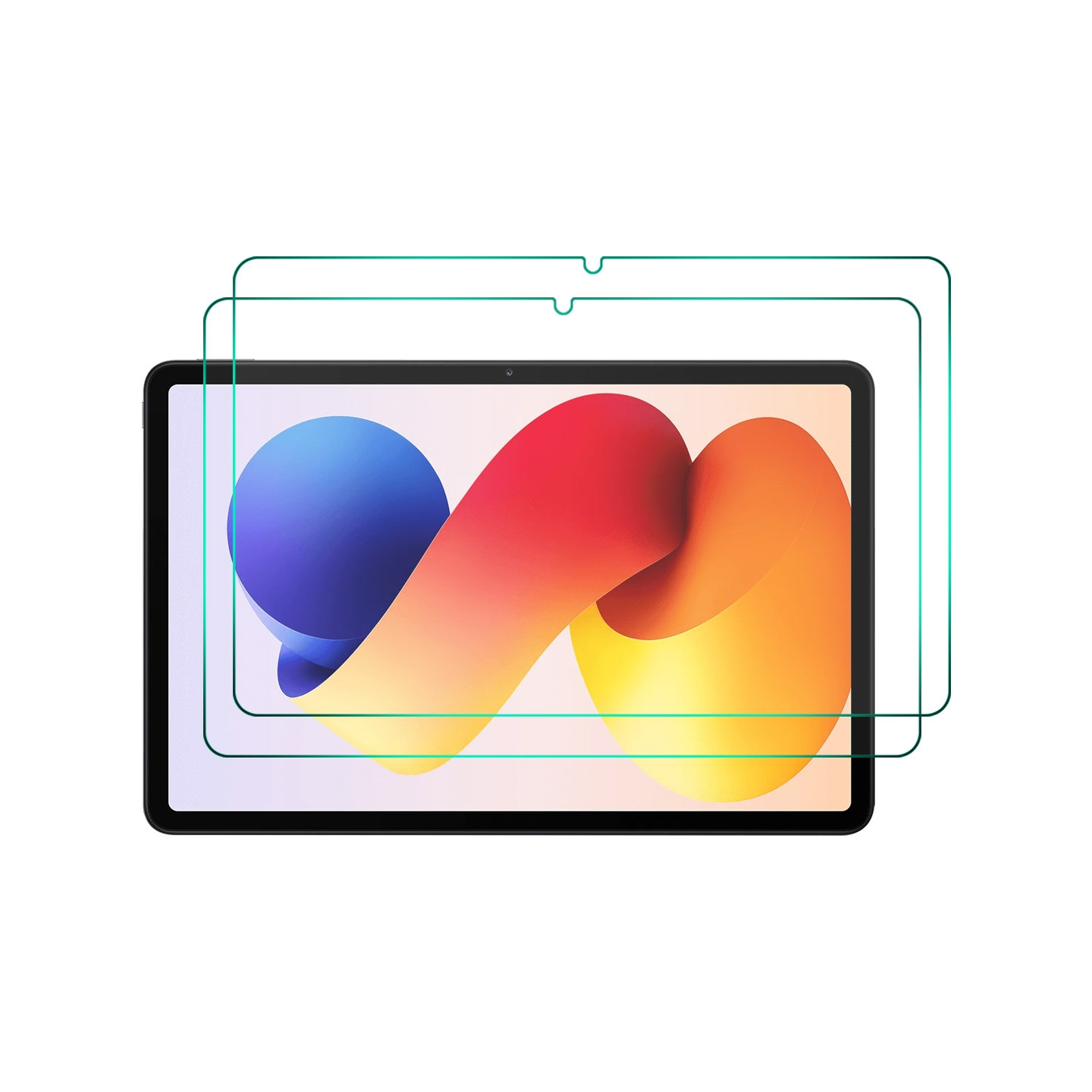 Til Xiaomi Redmi Pad 2 Pro skærmbeskytter 2 stk ENKAY 0.33 mm hærdet glas