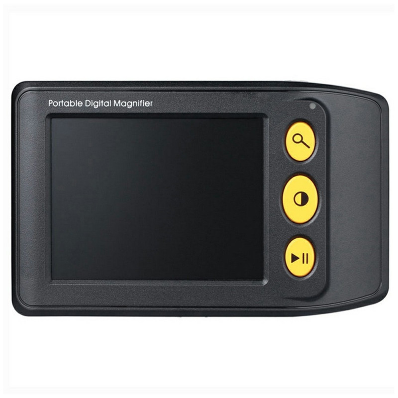 3.5 Inch Electronic Visual Aid 2-25x Magnifying Glass for Low Vision