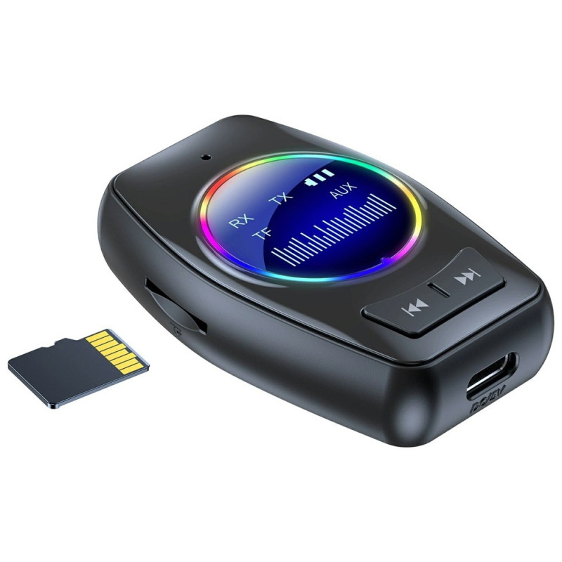 Bluetooth 5.4 lydmottaker/sender 2-i-1-adapter for trådløs lydstrømming