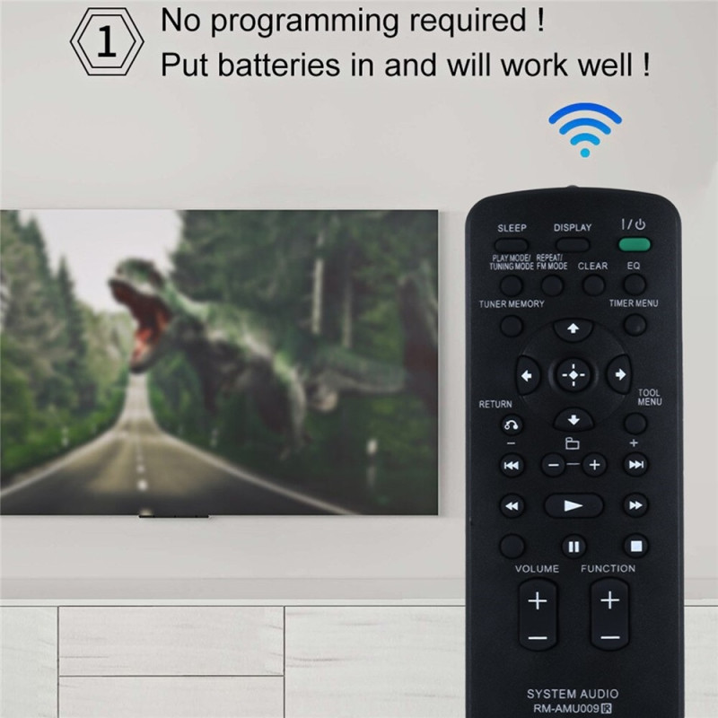 Remote Control Replacement for RM-AMU009 For Sony Audio System