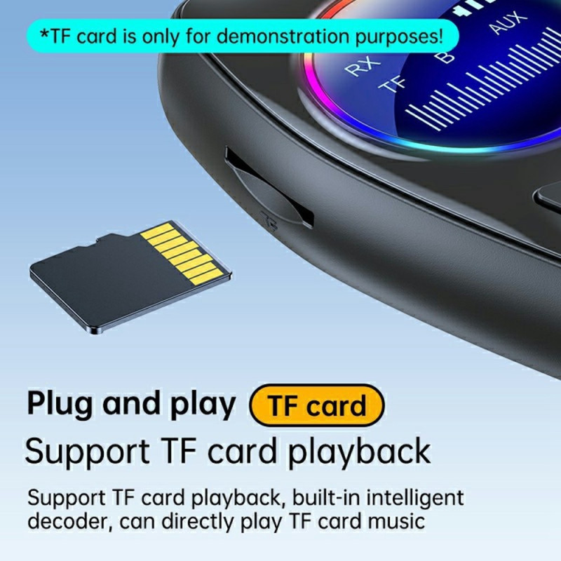 Bluetooth 5.4 Audio Receiver/Transmitter 2-in-1 Adapter for Wireless Audio Streaming