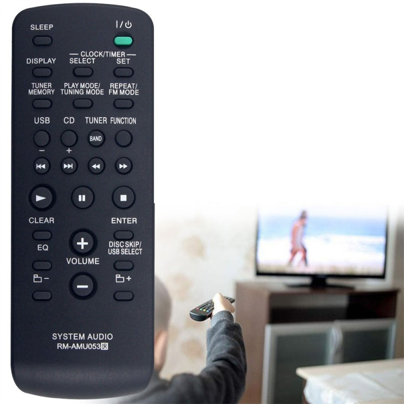 Remote Control Replacement for RM-AMU053 For Sony Audio System