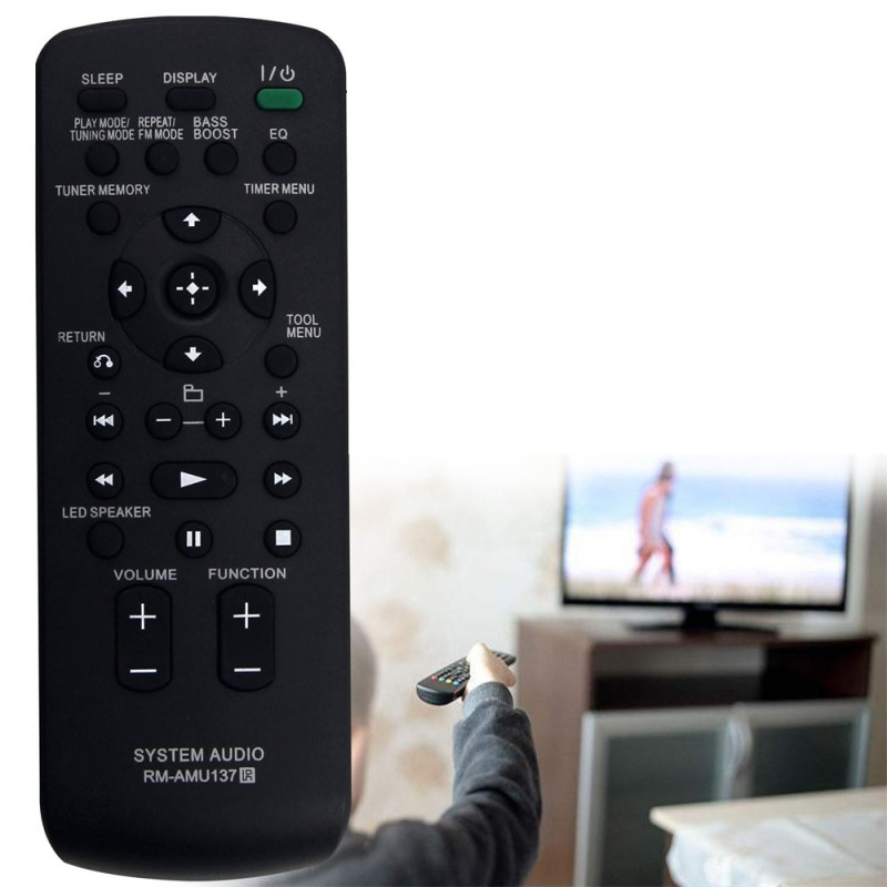 Fjernkontroll utskiftning for RM-AMU137 for Sony Audio System