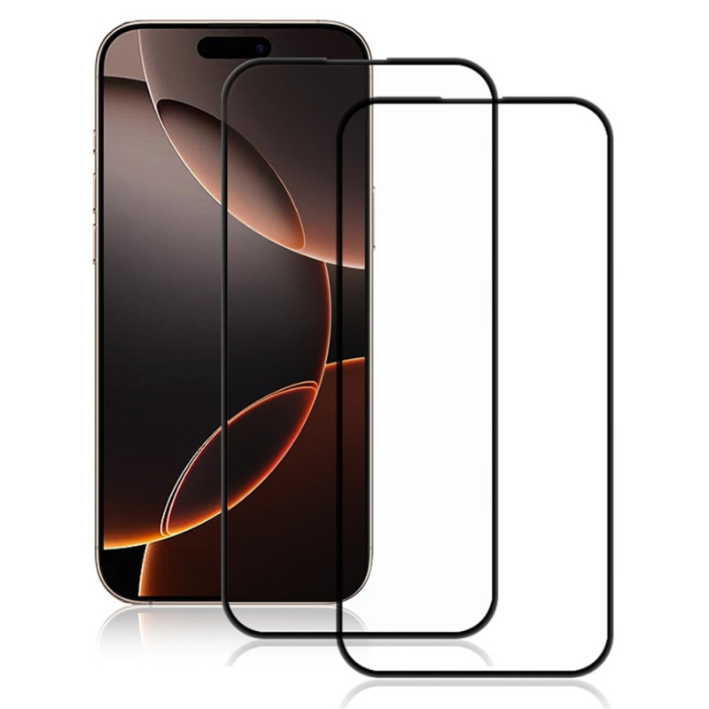 AMORUS till iPhone 17 Pro Max Härdat glas skärmskydd 2-Pack