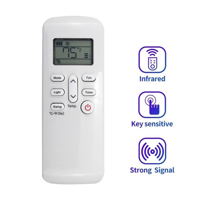 Remote Control 810900659 / 810900659A Replacement for LG Air Conditioner AC