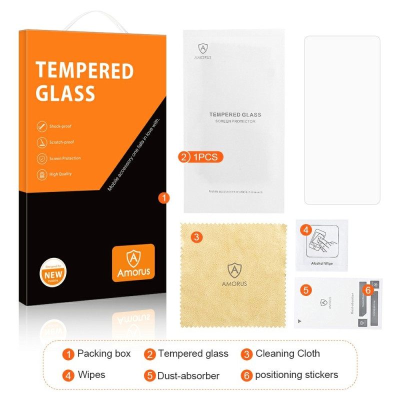 AMORUS For Sony Xperia 10 VII Screen Protector Glass