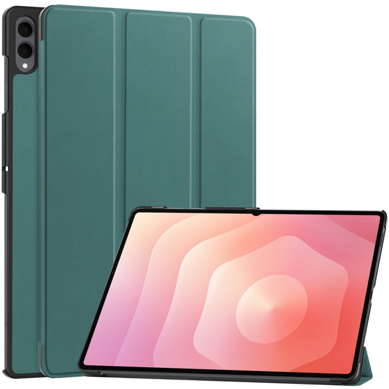 Til Samsung Galaxy Tab S11 Ultra Stativcover Stødsabsorberende Cover - Sort