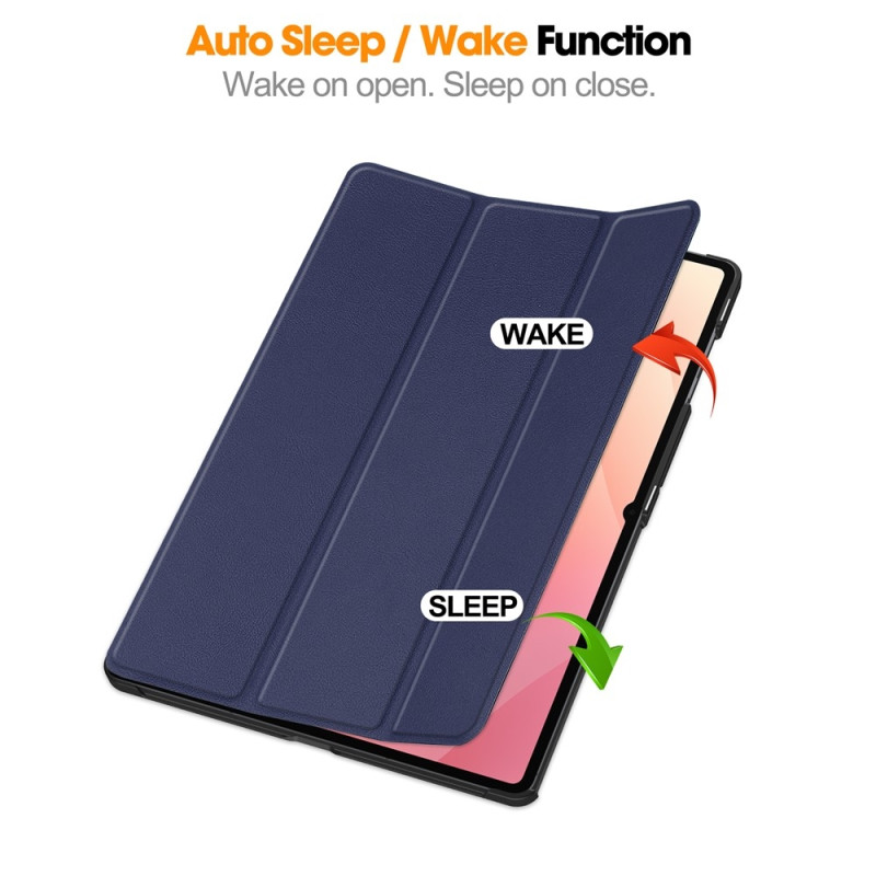 Til Samsung Galaxy Tab S11 Ultra Stativcover Stødsabsorberende Cover - Sort