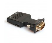 VGA till HDMI Converter 1080P med ljud