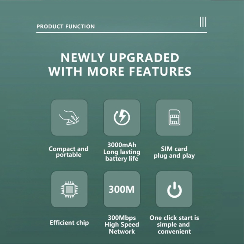 M26-E Euraasian versio WiFi-mobiilireititin 4G langaton tukee 10 laitteen yhteyttä