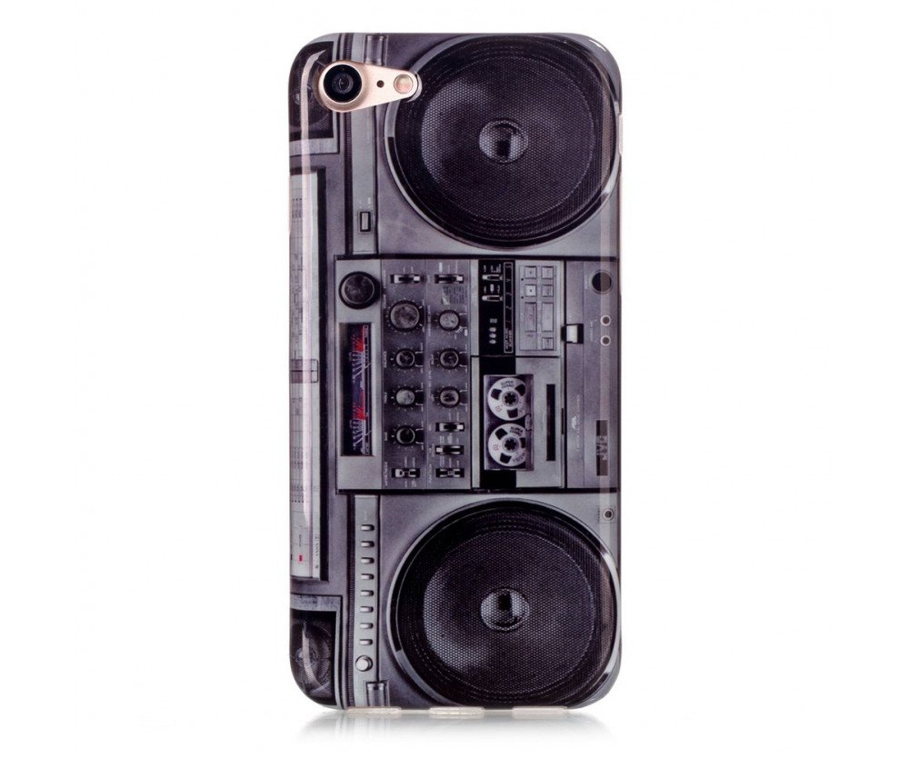 iPhone 7 / 8 TPU IMD Skal - Tape Recorder