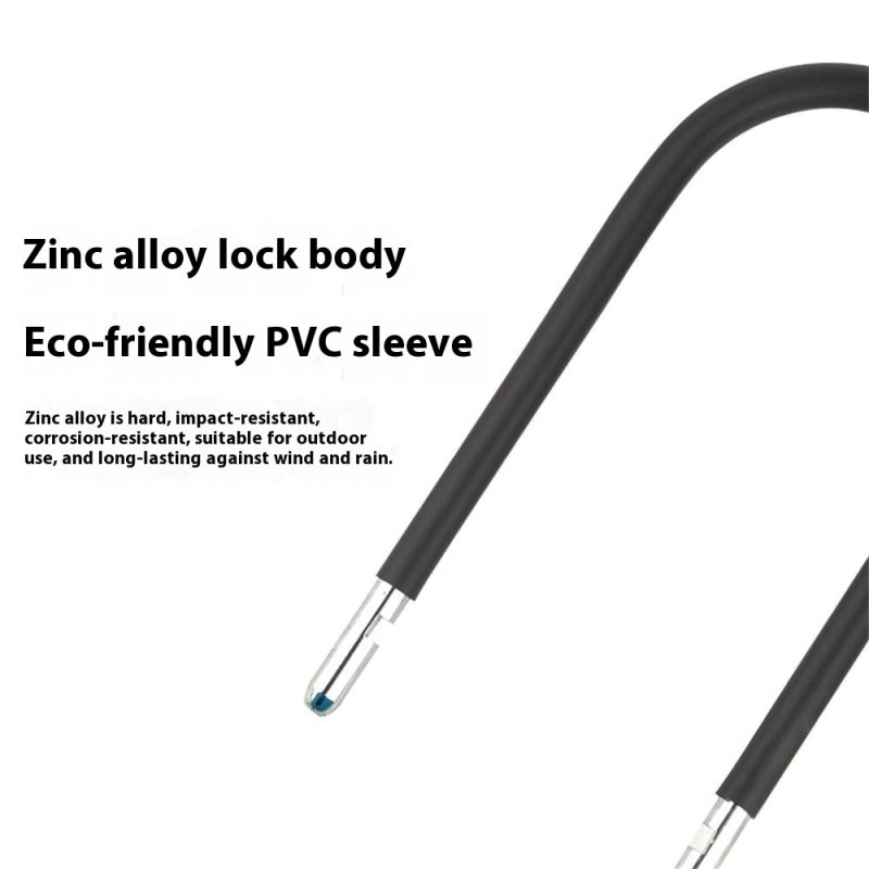 BENGGUO polkupyörä moottoripyörä sähköpyörä U-muotoinen lukko varkaudenesto raskas teräslukko