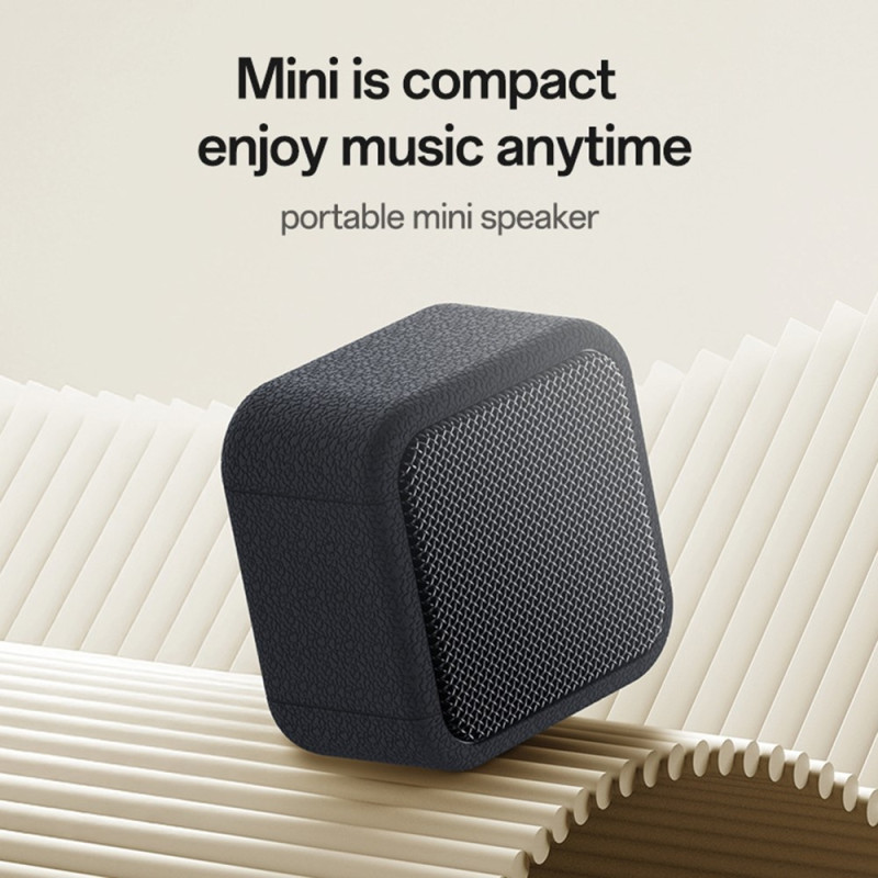 YESIDO Mini Cube TWS Bluetooth högtalare snodd förbättrad bas bärbar subwoofer