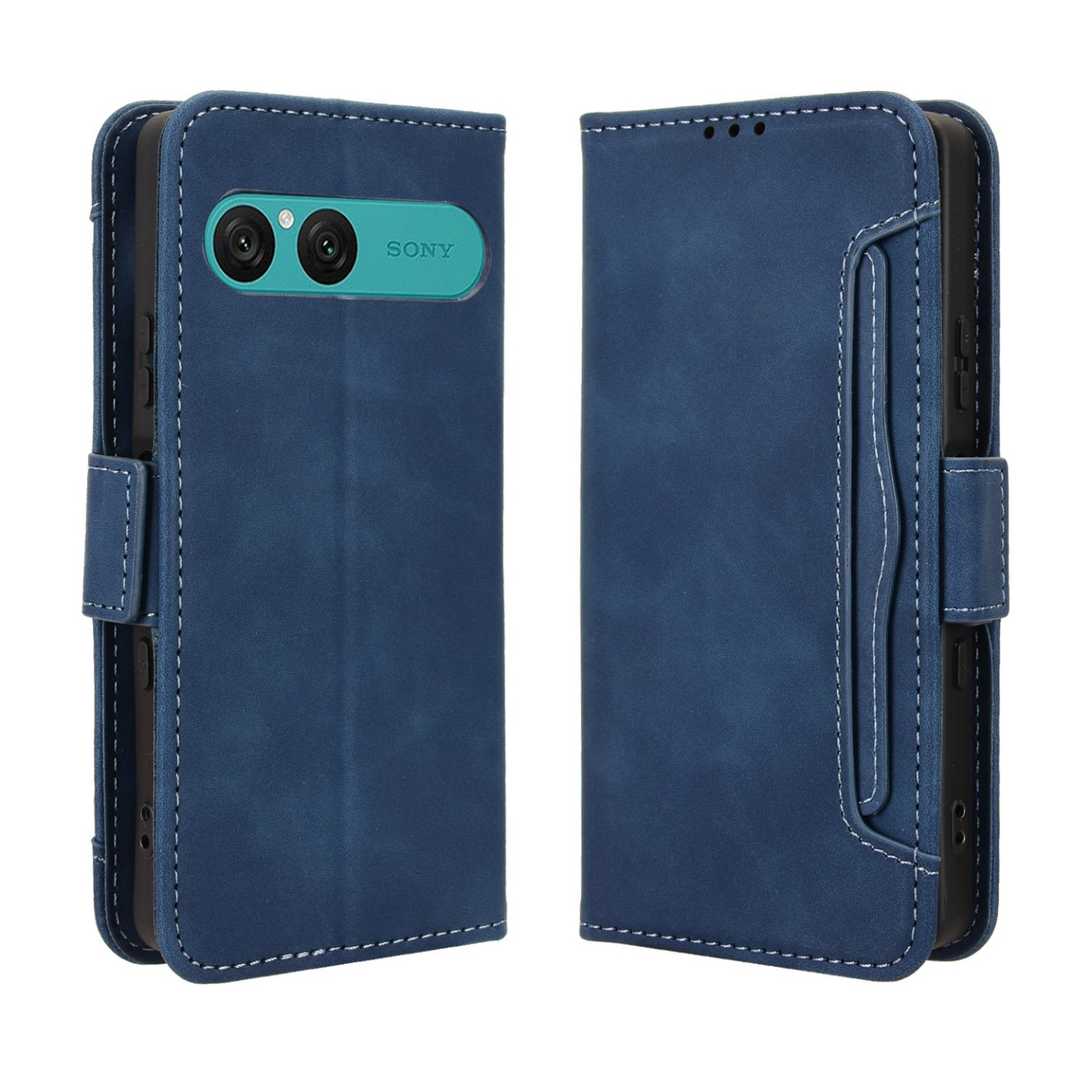 Wallet case Case Cover for Sony Xperia 10 VII - Blue