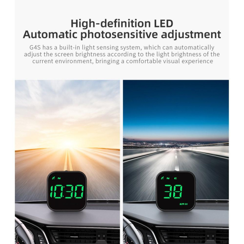 Head - Up Display HUD GPS Universal Multifunktionshastighedsmåler