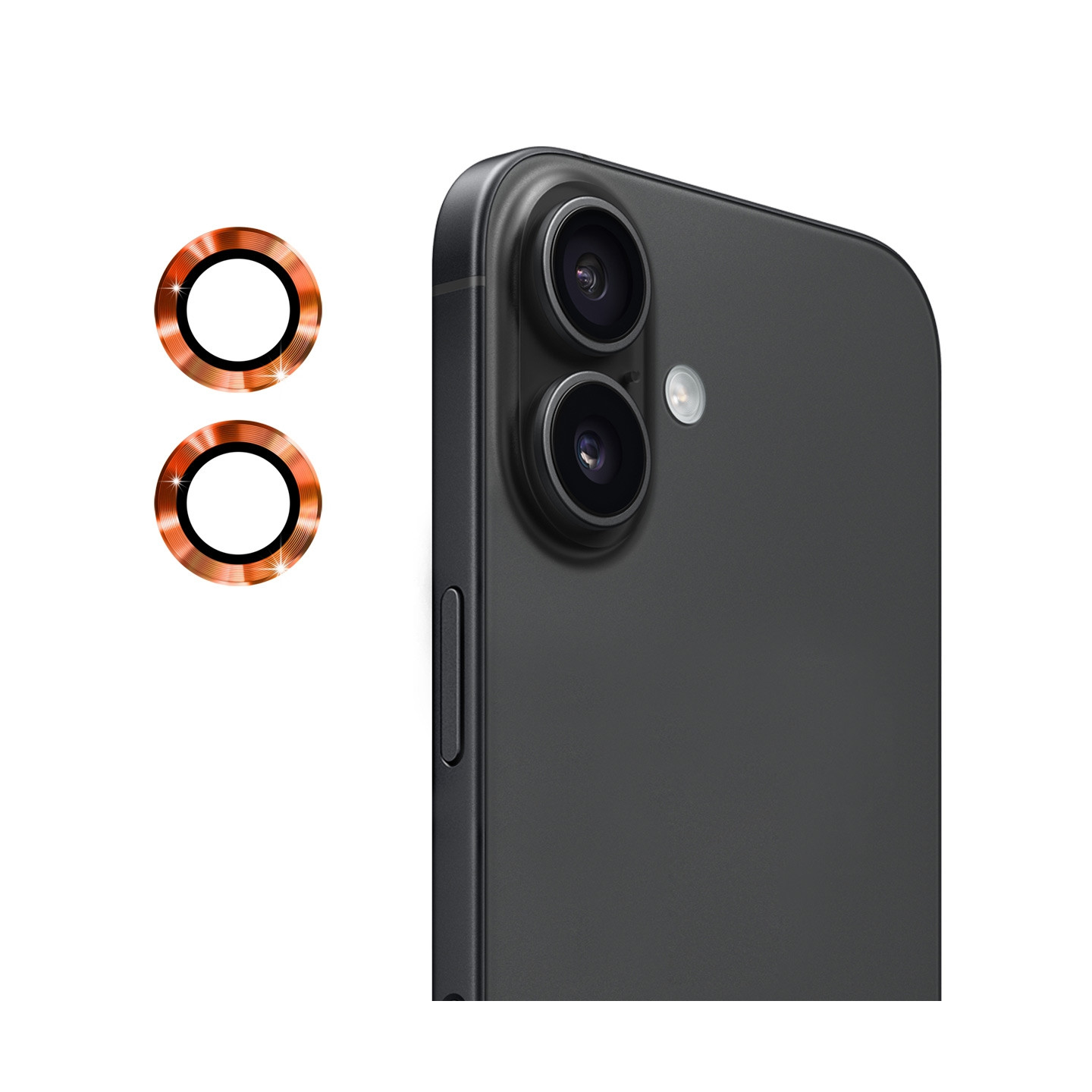 iPhone 17 Kameran Linssisuojus ENKAY Hat-Prince Metallirengas Linssikalvo