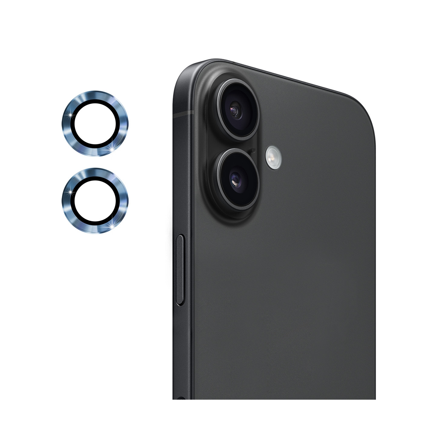 iPhone 17 Kameran Linssisuojus ENKAY Hat-Prince Metallirengas Linssikalvo