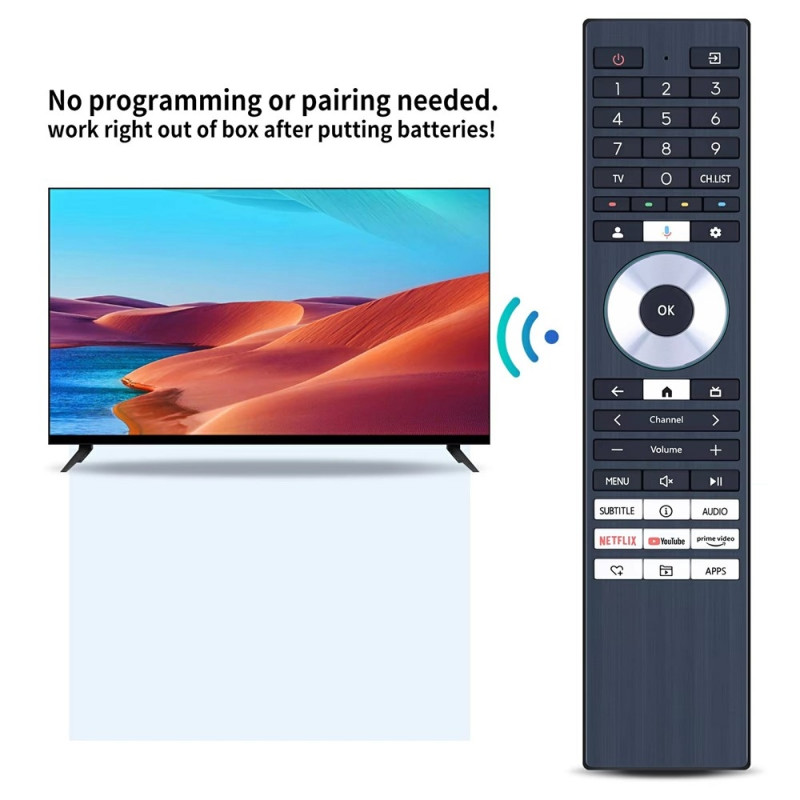 TV remote control Replacement for CT-95093 For Toshiba TV