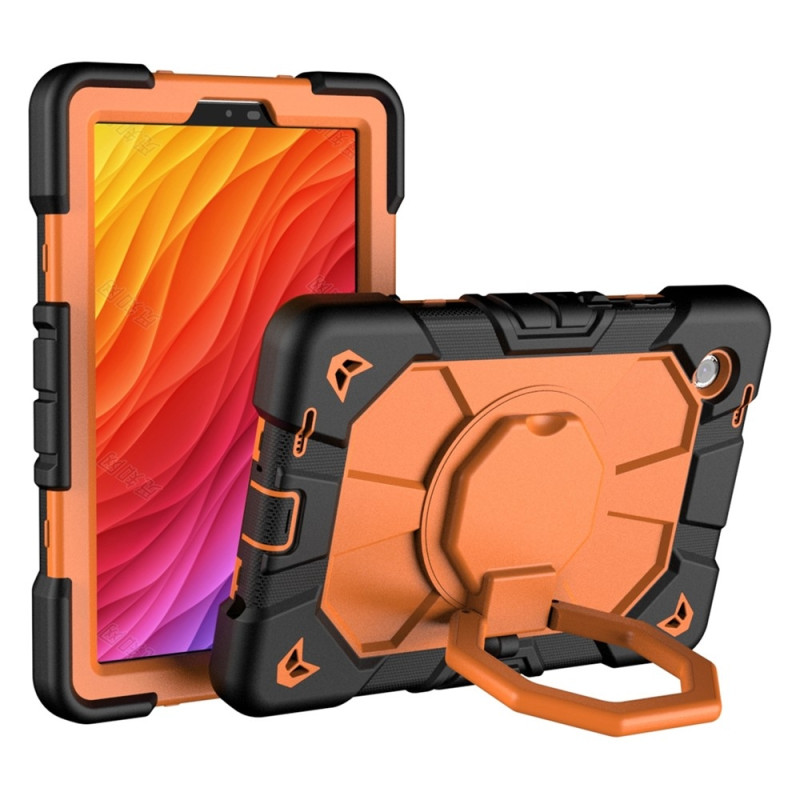 Till Samsung Galaxy Tab A11 Heavy Duty Armor skal Black + Orange
