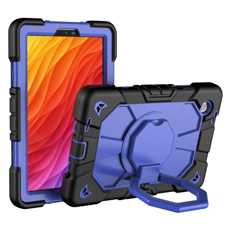 Till Samsung Galaxy Tab A11 Heavy Duty Armor skal Black + Blue