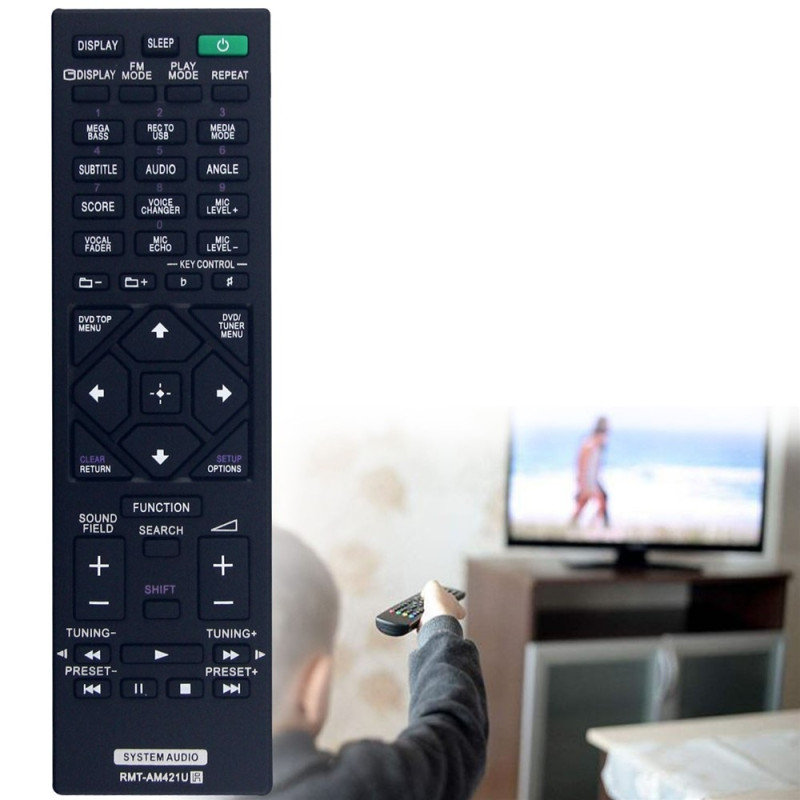 Remote Control Replacement for RMT-AM421U For Sony Home Audio System