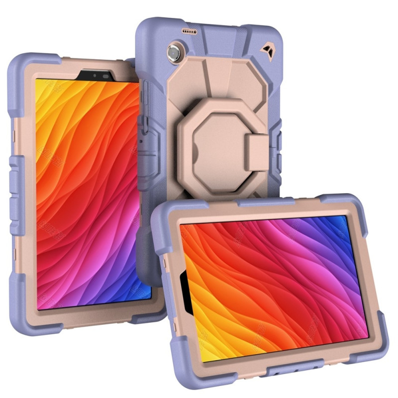 Till Samsung Galaxy Tab A11 Heavy Duty Armor skal Purple + Pink