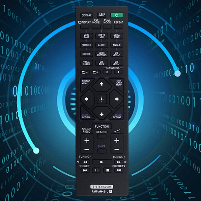 Fjernkontroll utskiftning for RMT-AM421U for Sony Home Audio System