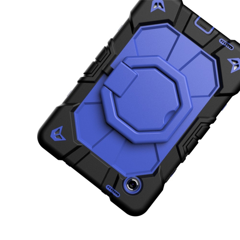 Til Samsung Galaxy Tab A11 Kraftig rustningsveske Nettbrettveske Black + Blue