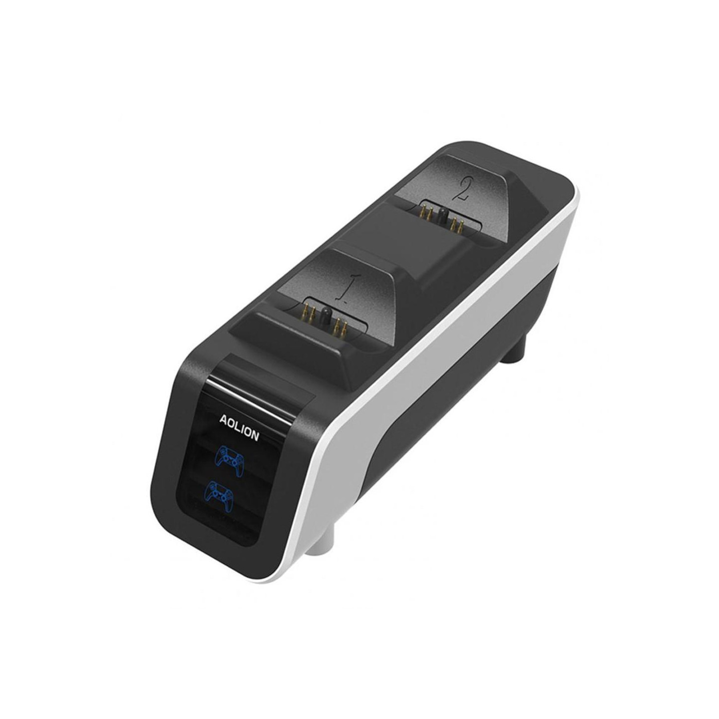 Til PS5 - spilcontrolleropladerbase Dobbelt gamepad - hurtigopladningsdock