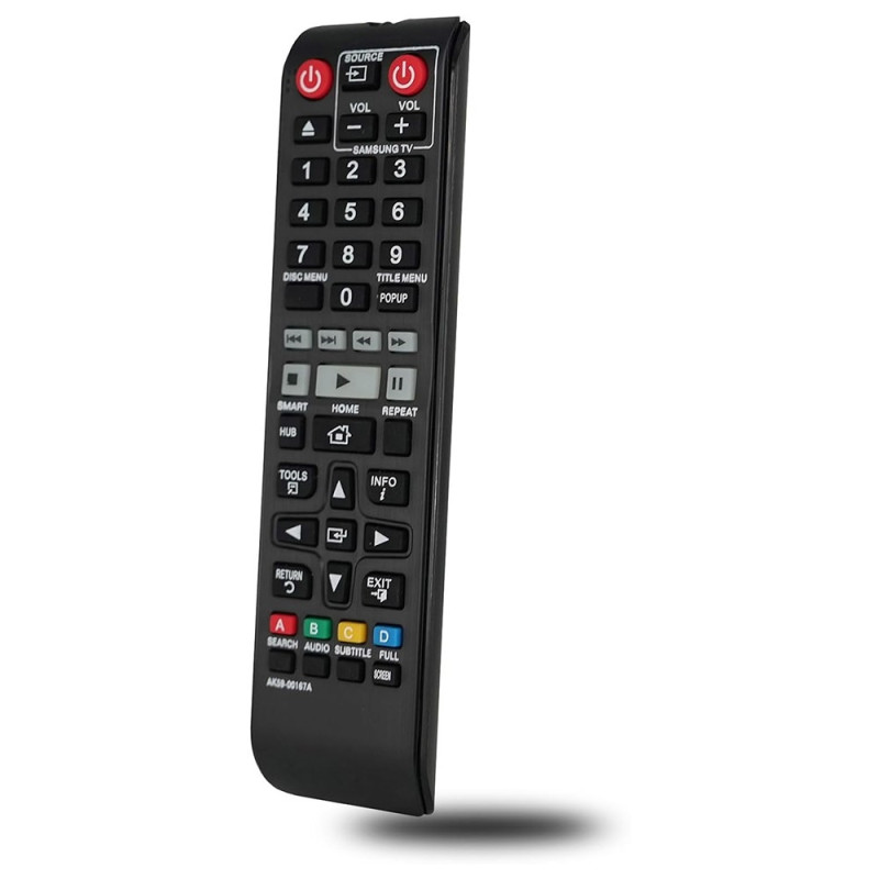 Udskiftning af fjernbetjening til AK59-00167A til Samsung Blu-ray DVD-afspiller