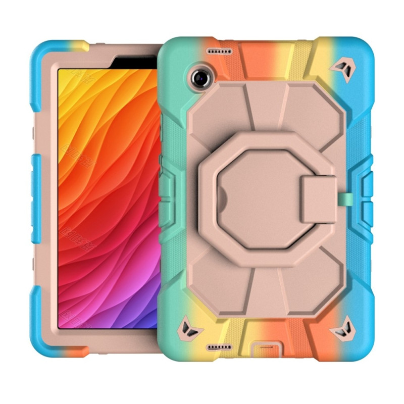 Till Samsung Galaxy Tab A11 Heavy Duty Armor skal Rainbow