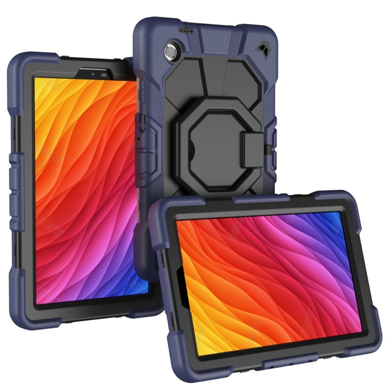 Till Samsung Galaxy Tab A11 Heavy Duty Armor skal Navy Blue + Black