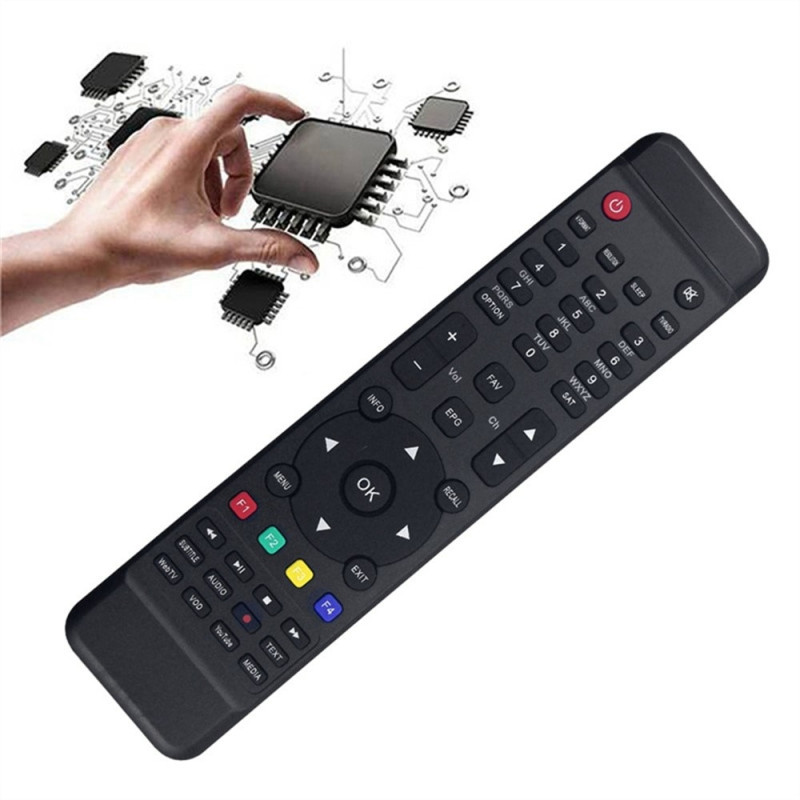 Udskiftning af fjernbetjening SX88 til Octagon Set Top Box