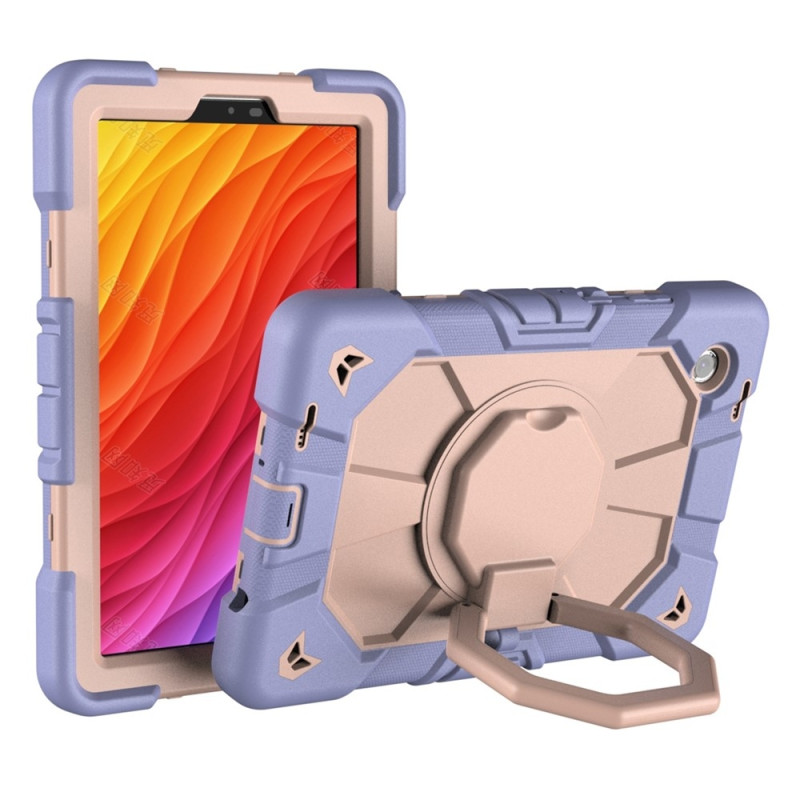 Samsung Galaxy Tab A11+ Kuori PC+Silikoni Tablettisuojus Purple + Pink