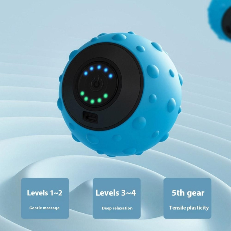 Vibrating massage ball fascia ball muscle relaxation vibration massage