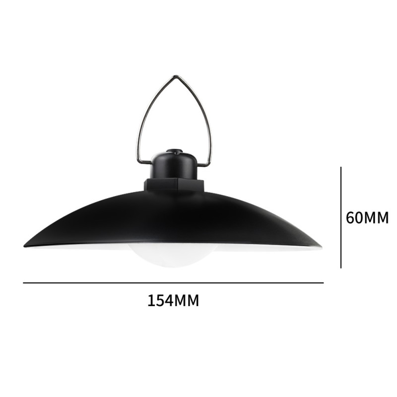 A2 35 LED solar powered hanging light single lamp waterproof remote control outdoor use
