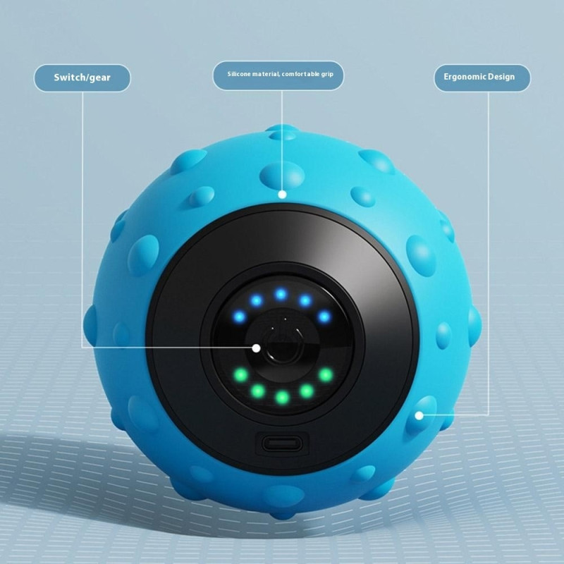 Värähtelevä hierontapallo faskian pallo lihasten rentoutusvärähtelyhieronta