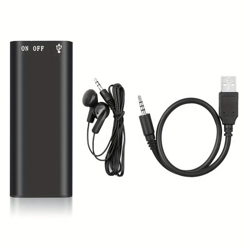 Sanelukone SK892 8GB digitaalinen äänitallennin yhdellä kosketuksella MP3-soittimella