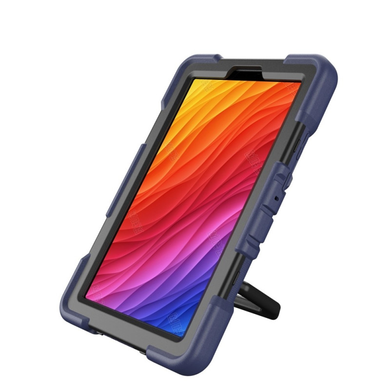 Til Samsung Galaxy Tab A11+ Etui PC+Silikone Tablet Cover Navy Blue + Black