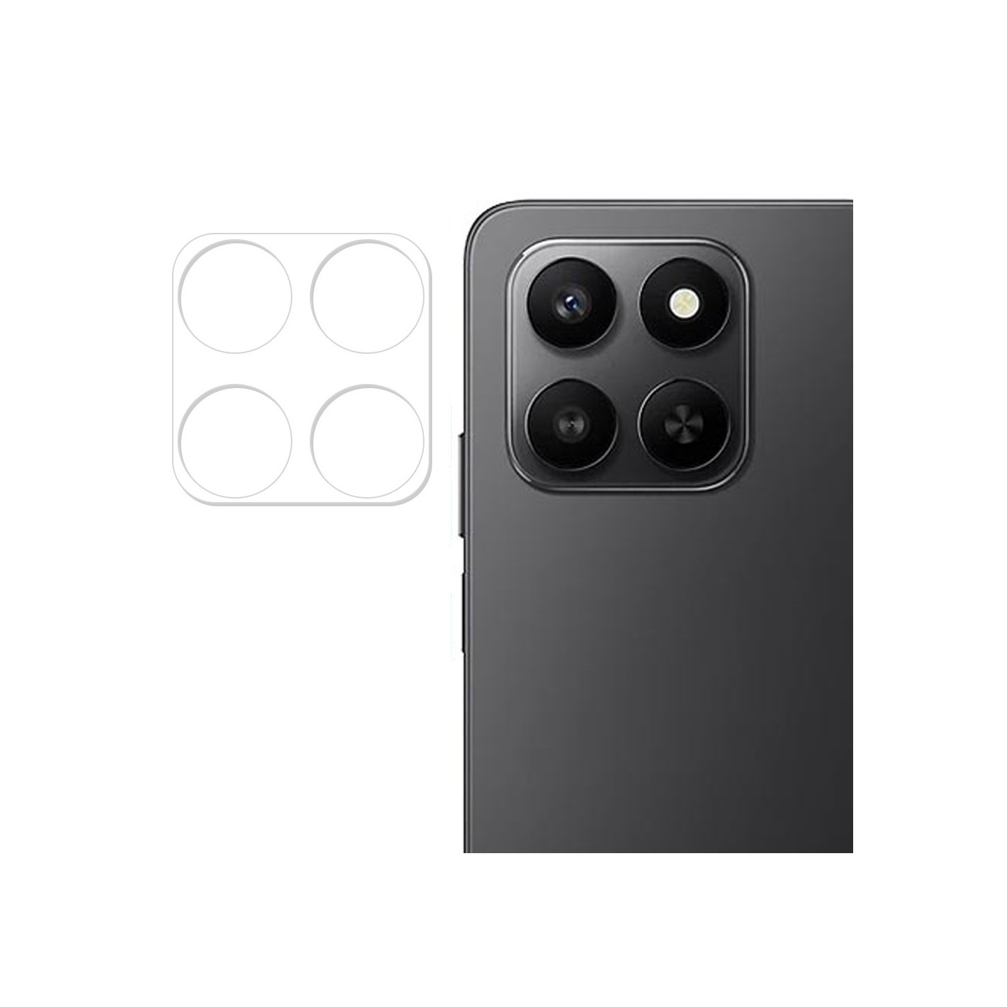 Til Honor 400 Smart 5G kamera linsebeskytter hærdet glas linsefilm